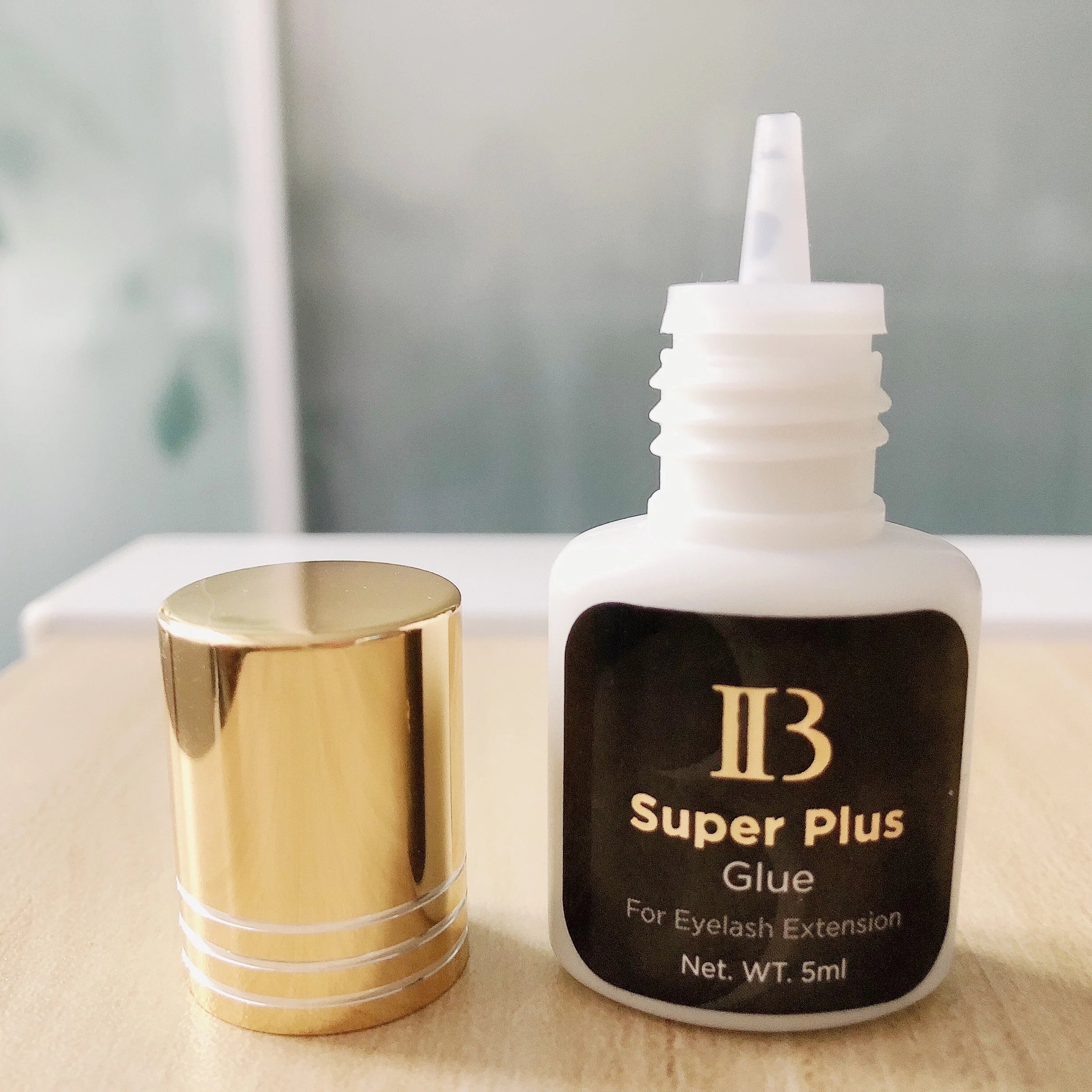 5/10 Bottles IB Super Plus Glue for Eyelash Extensions Original IBeauty Gold Cap Black Glue False Lash Adhesive Makeup Tools