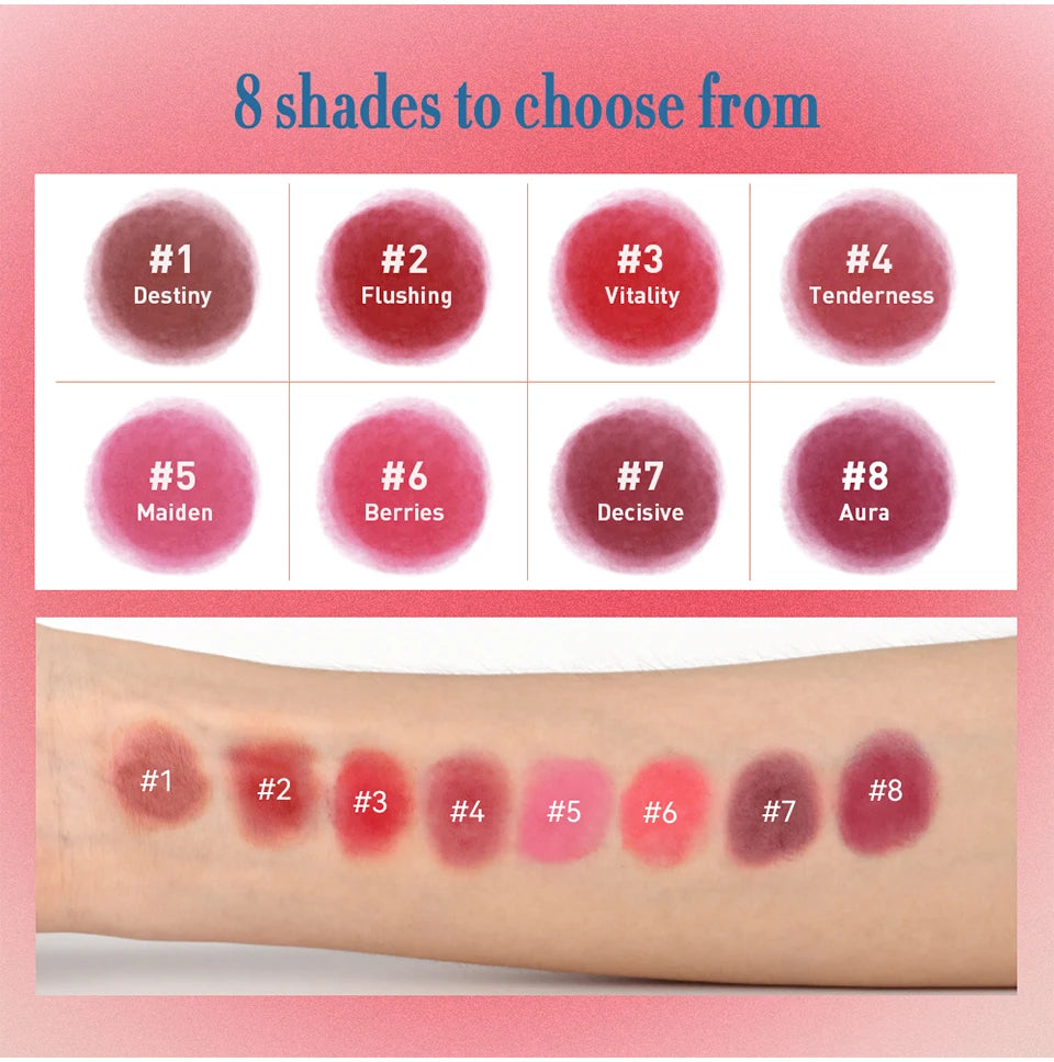 Lip&Cheek Blurry Pudding Pot | Blushed Moment - Baby | Makeup Blush, Buildable Lightweight, Multi-Use Soft Matte Finish | 5g