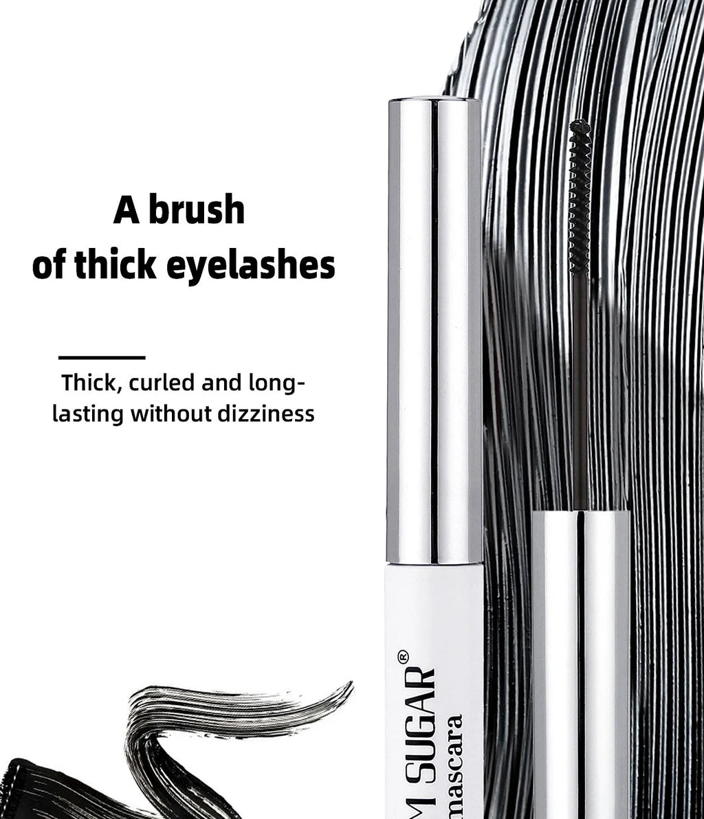 Colorful Curling Mascara Fine Brush Lengthens Eyelashes Thick Waterproof Blue Mascara Natural Eyelash Green Halloween Eye Makeup