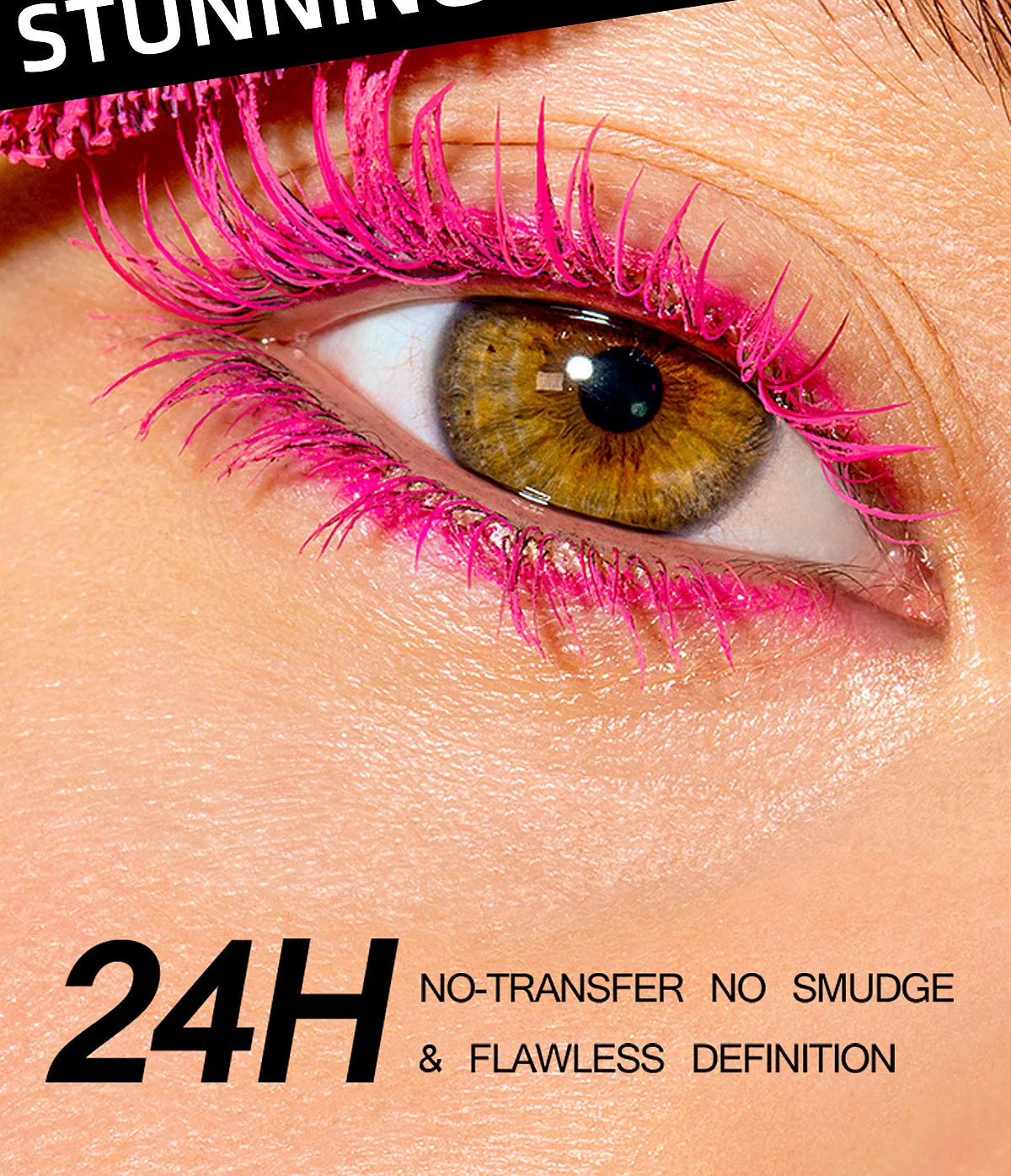 Colorful Curling Mascara Fine Brush Lengthens Eyelashes Thick Waterproof Blue Mascara Natural Eyelash Green Halloween Eye Makeup
