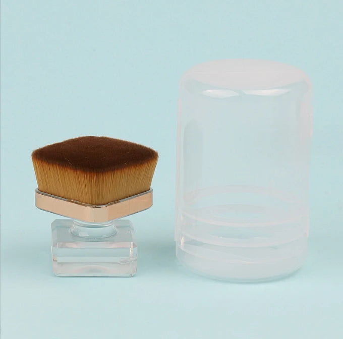 Nail Tool Dust-proof Brush Korean Fragrance Cleaning Dust-proof Brush Powder Blusher Brush Makeup Brush Rose Brush